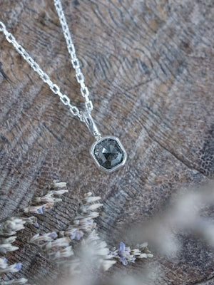 Rose Cut Diamond Necklace - Gardens of the Sun | Ethical Jewelry