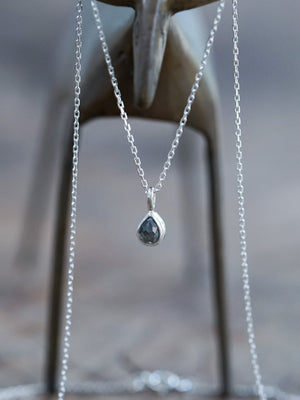 Rose Cut Diamond Necklace - Gardens of the Sun | Ethical Jewelry
