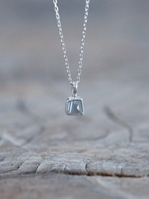 Rose Cut Diamond Necklace - Gardens of the Sun | Ethical Jewelry