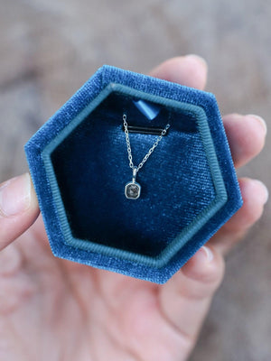 Rose Cut Diamond Necklace - Gardens of the Sun | Ethical Jewelry