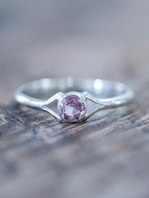 Rose Cut Sapphire Ring - Gardens of the Sun | Ethical Jewelry