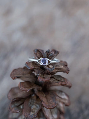 Rose Cut Sapphire Ring - Gardens of the Sun | Ethical Jewelry