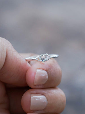 Rose Cut Sapphire Ring - Gardens of the Sun | Ethical Jewelry