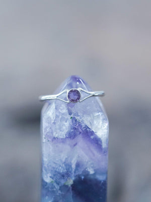 Rose Cut Sapphire Ring - Gardens of the Sun | Ethical Jewelry