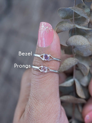 Rose Cut Sapphire Ring - Gardens of the Sun | Ethical Jewelry