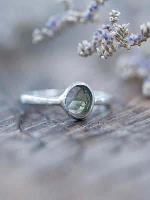 Rose Cut Tourmaline Ring - Gardens of the Sun | Ethical Jewelry