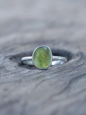 Rose Cut Tourmaline Ring - Gardens of the Sun | Ethical Jewelry