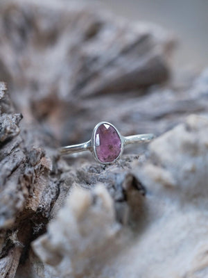 Rose Cut Tourmaline Ring - Gardens of the Sun | Ethical Jewelry