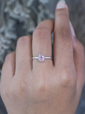Rose Cut Tourmaline Ring - Gardens of the Sun | Ethical Jewelry