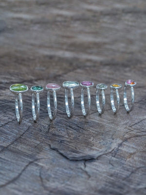 Rose Cut Tourmaline Ring - Gardens of the Sun | Ethical Jewelry