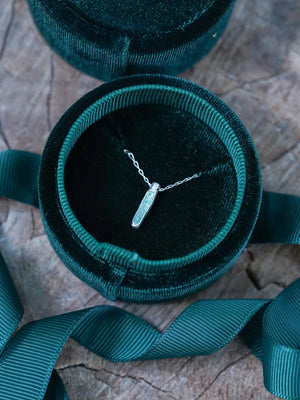 Rough Apatite Necklace with Hidden Gems - Gardens of the Sun | Ethical Jewelry