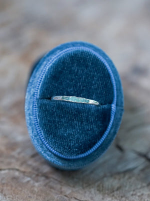 Rough Apatite Ring with Hidden Gems - Gardens of the Sun | Ethical Jewelry