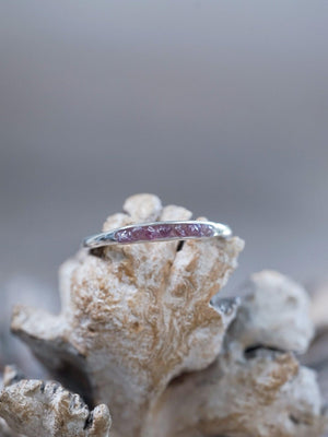 Rough Borneo Ruby Ring with Hidden Gems - Gardens of the Sun | Ethical Jewelry