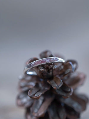 Rough Borneo Ruby Ring with Hidden Gems - Gardens of the Sun | Ethical Jewelry