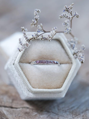 Rough Borneo Ruby Ring with Hidden Gems - Gardens of the Sun | Ethical Jewelry