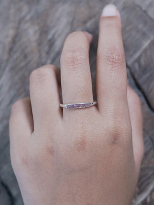 Rough Borneo Ruby Ring with Hidden Gems - Gardens of the Sun | Ethical Jewelry