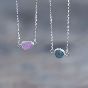 Rough Borneo Sapphire Bracelet - Gardens of the Sun | Ethical Jewelry