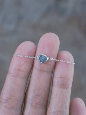 Rough Borneo Sapphire Bracelet - Gardens of the Sun | Ethical Jewelry