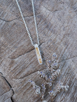 Rough Citrine Necklace with Hidden Gems - Gardens of the Sun | Ethical Jewelry