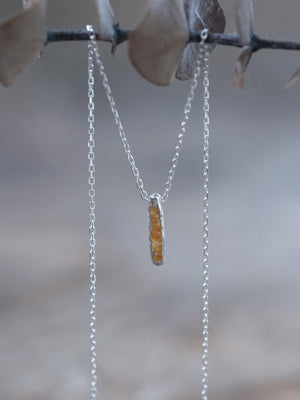 Rough Garnet Necklace with Hidden Gems - Gardens of the Sun | Ethical Jewelry