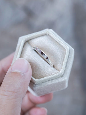 Rough Spinel Ring with Hidden Gems - Gardens of the Sun | Ethical Jewelry