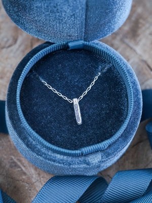 Rough Tanzanite Necklace with Hidden Gems - Gardens of the Sun | Ethical Jewelry