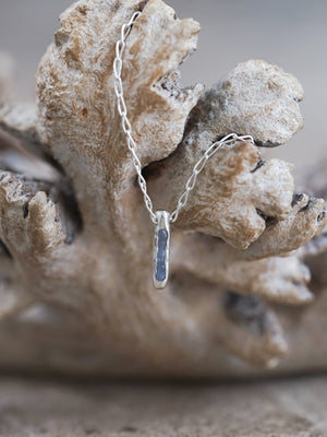 Rough Tanzanite Necklace with Hidden Gems - Gardens of the Sun | Ethical Jewelry