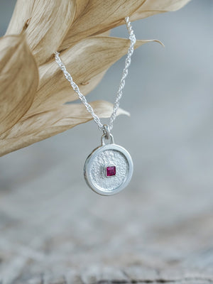 Ruby Coin Necklace - Gardens of the Sun | Ethical Jewelry