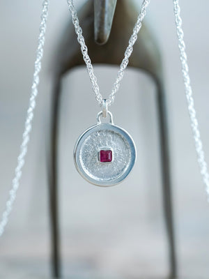 Ruby Coin Necklace - Gardens of the Sun | Ethical Jewelry