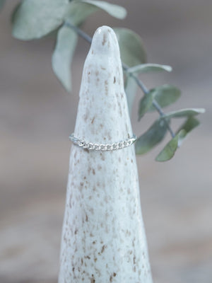 Semi Chain Ring - Gardens of the Sun | Ethical Jewelry