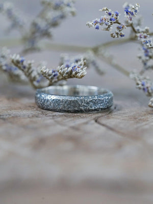 Shadow Wedding Band - Gardens of the Sun | Ethical Jewelry