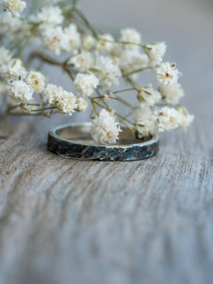 Shadow Wedding Band - Gardens of the Sun | Ethical Jewelry