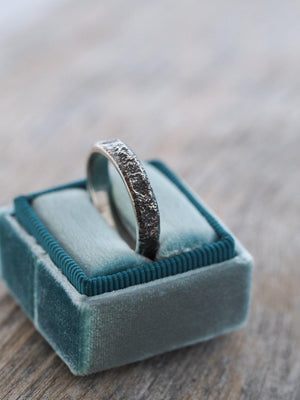 Shadow Wedding Band - Gardens of the Sun | Ethical Jewelry