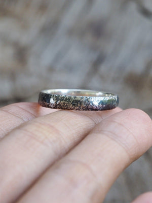 Shadow Wedding Band - Gardens of the Sun | Ethical Jewelry
