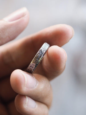 Shadow Wedding Band - Gardens of the Sun | Ethical Jewelry