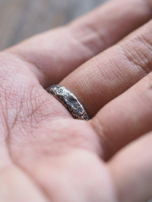 Shadow Wedding Band - Gardens of the Sun | Ethical Jewelry