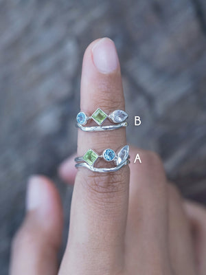 Spring Ring Set - Gardens of the Sun | Ethical Jewelry
