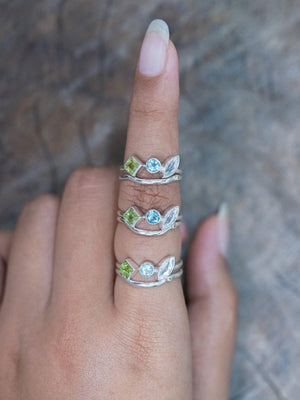 Spring Ring Set - Gardens of the Sun | Ethical Jewelry
