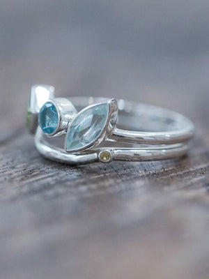 Spring Ring Set - Gardens of the Sun | Ethical Jewelry