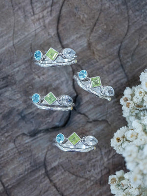 Spring Ring Set - Gardens of the Sun | Ethical Jewelry