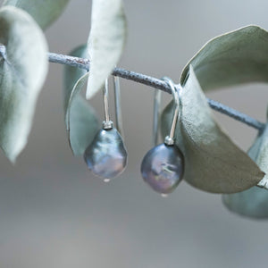 Keshi Pearl Earrings - Gardens of the Sun | Ethical Jewelry