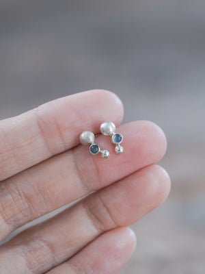 Stardust Labradorite Earrings - Gardens of the Sun | Ethical Jewelry