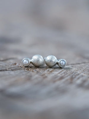 Stardust Pearl Earrings - Gardens of the Sun | Ethical Jewelry