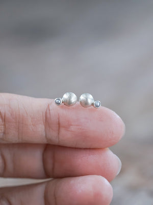 Stardust Pearl Earrings - Gardens of the Sun | Ethical Jewelry