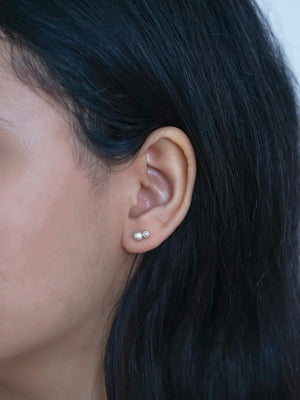 Stardust Pearl Earrings - Gardens of the Sun | Ethical Jewelry