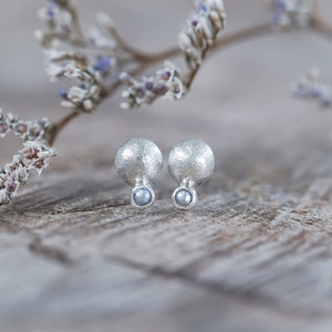 Stardust Pearl Earrings - Gardens of the Sun | Ethical Jewelry