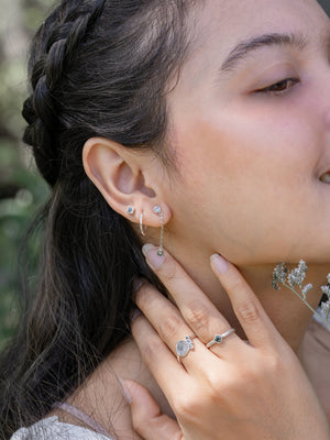 Stardust Sapphire Ring - Gardens of the Sun | Ethical Jewelry