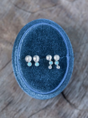 Stardust Turquoise Earrings - Gardens of the Sun | Ethical Jewelry