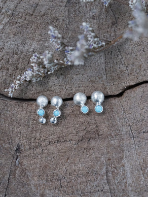 Stardust Turquoise Earrings - Gardens of the Sun | Ethical Jewelry