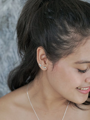 Stardust Turquoise Earrings - Gardens of the Sun | Ethical Jewelry